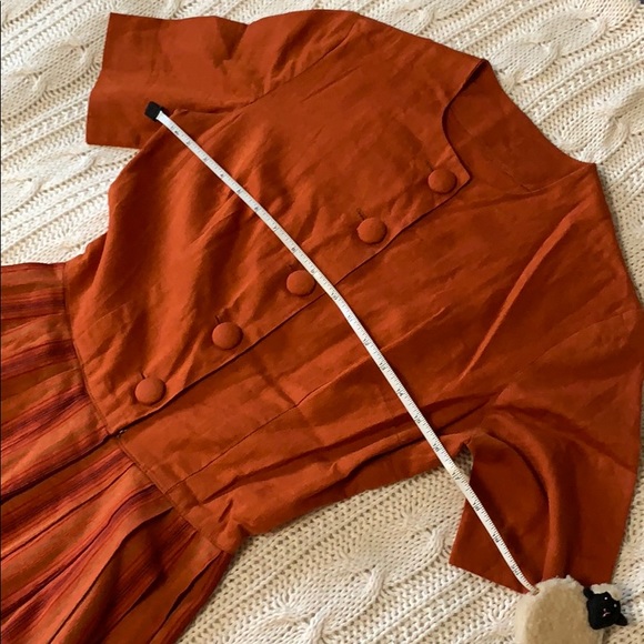 Vintage Handmade 70s Dress - Picture 3 of 9